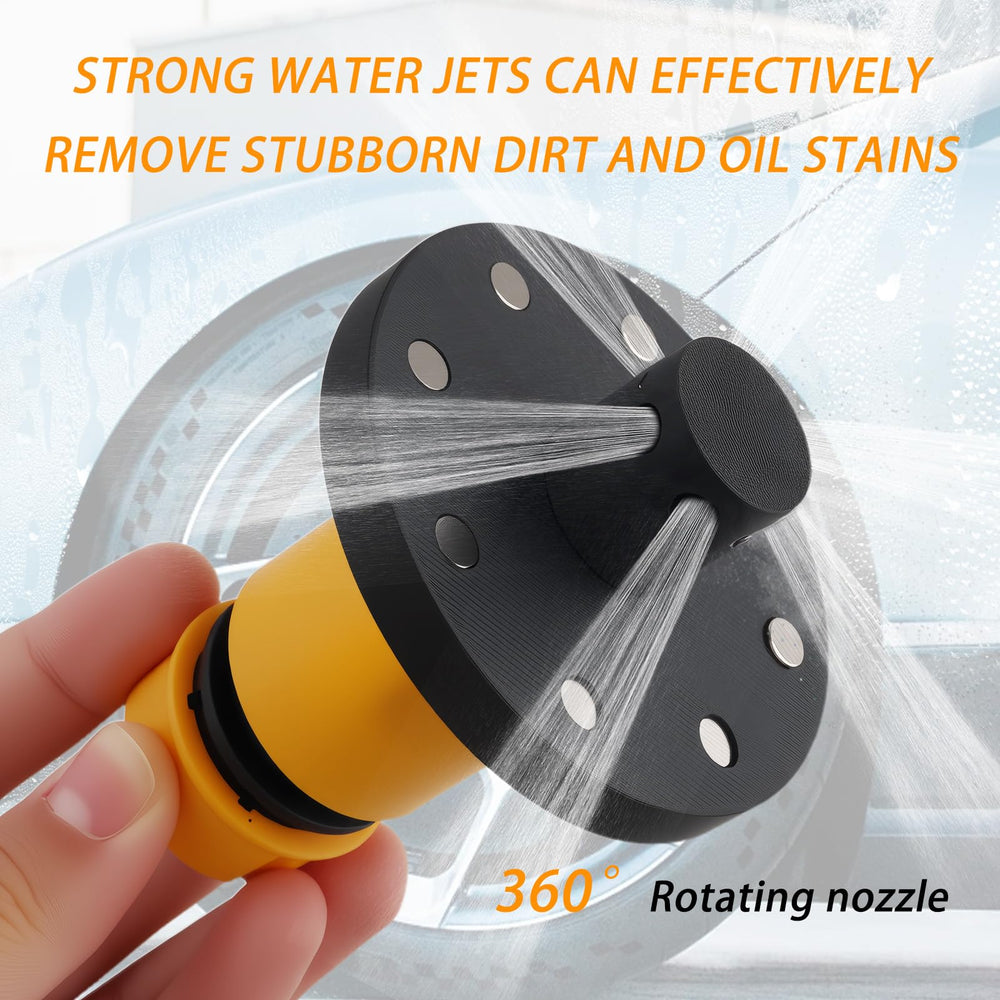 Purthog quick-connect coupling enables tool-free setup.