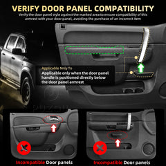 Puzau 30mm thickened door handle boosts strength under daily use