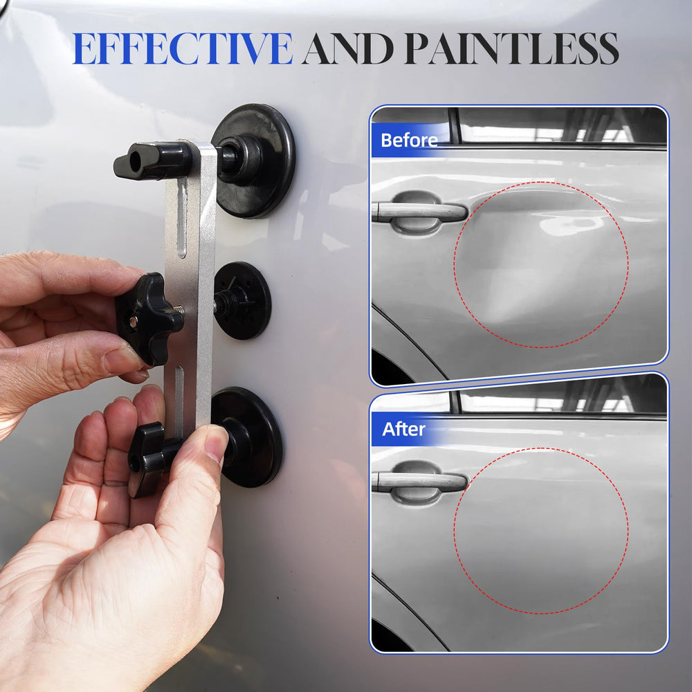 PXHTMPK motorcycle dent puller in action for swift touch-ups.