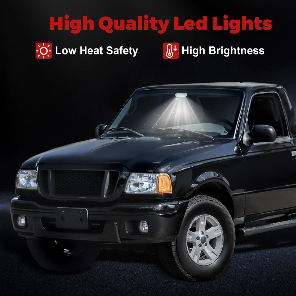 PYHAUTO Ranger dome light cover in-dash view for authentic fit.