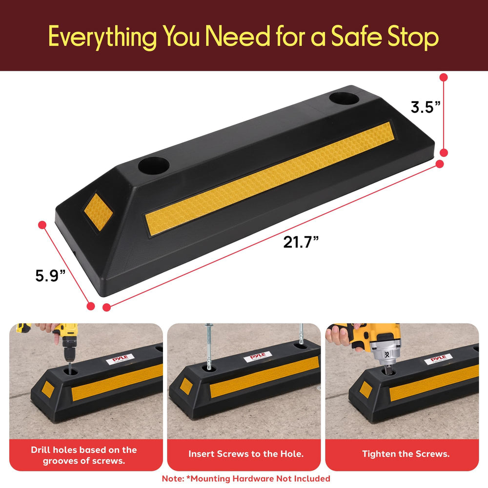 Pyle PCRSTP11 low-profile 9 cm height fits most low clearance vehicles.