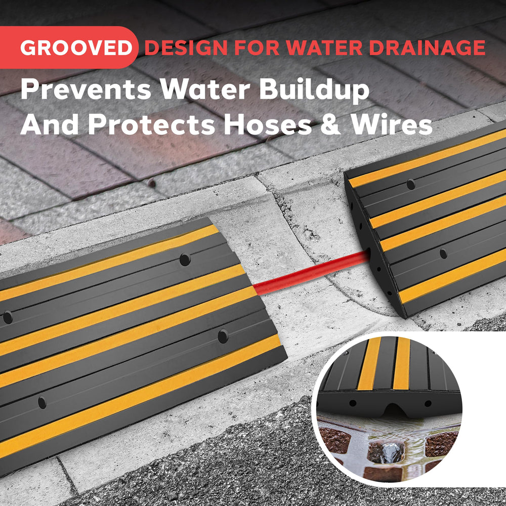 Pyle ramps include expansion screws and optional permanent installation.