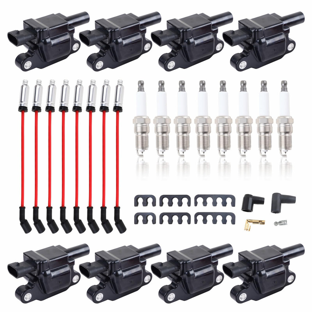 Pynccid UF413 square coil 8-pack ready for 5.3L GM V8 engines