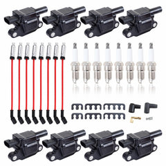 Pynccid UF413 square coil 8-pack ready for 5.3L GM V8 engines