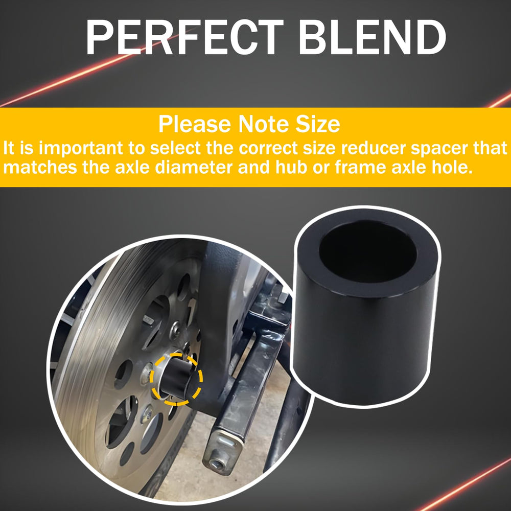 Qagea aluminum reducer spacer close-up emphasizes light weight and durability