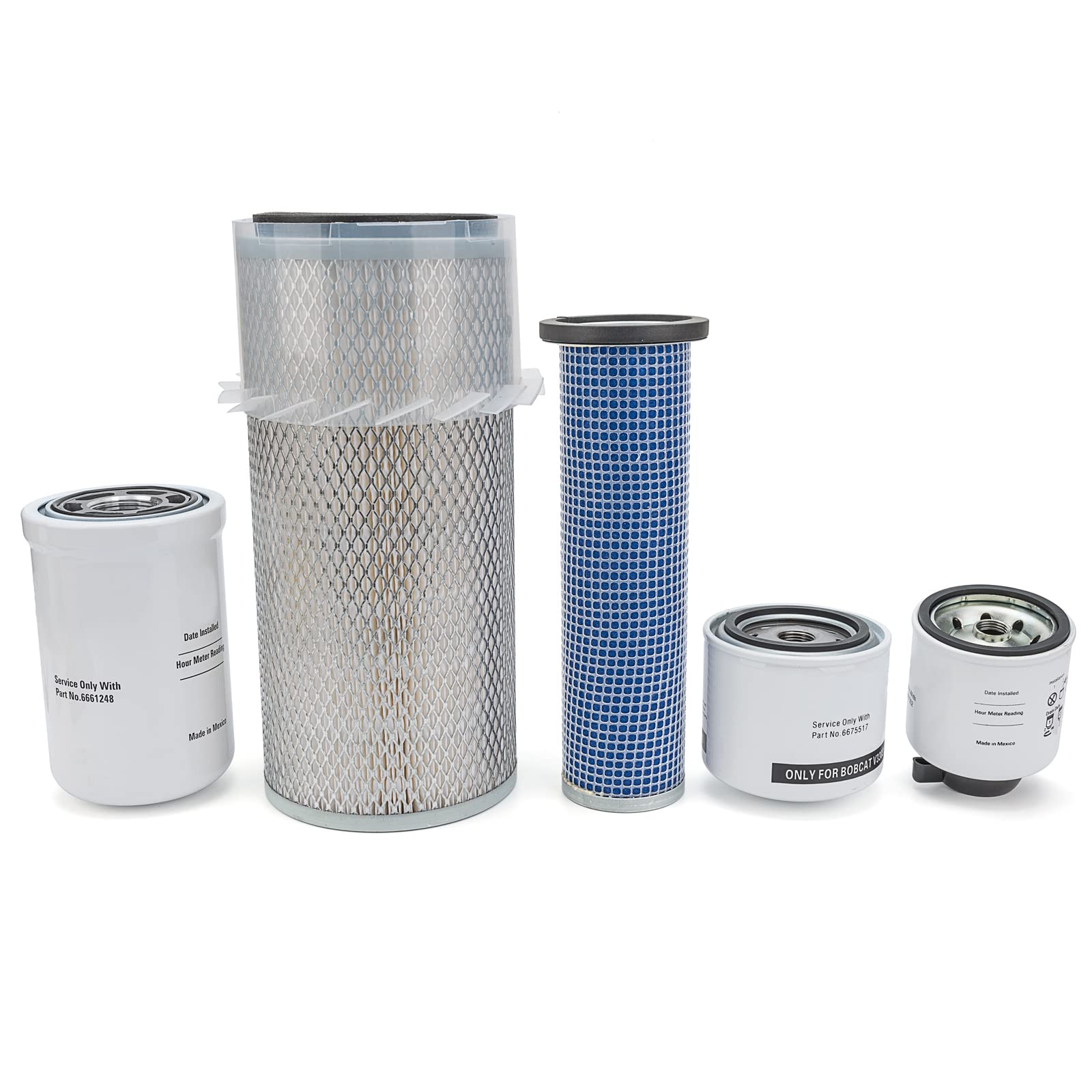Qagea filter kit packaging and quality check indicating reliable replacement.