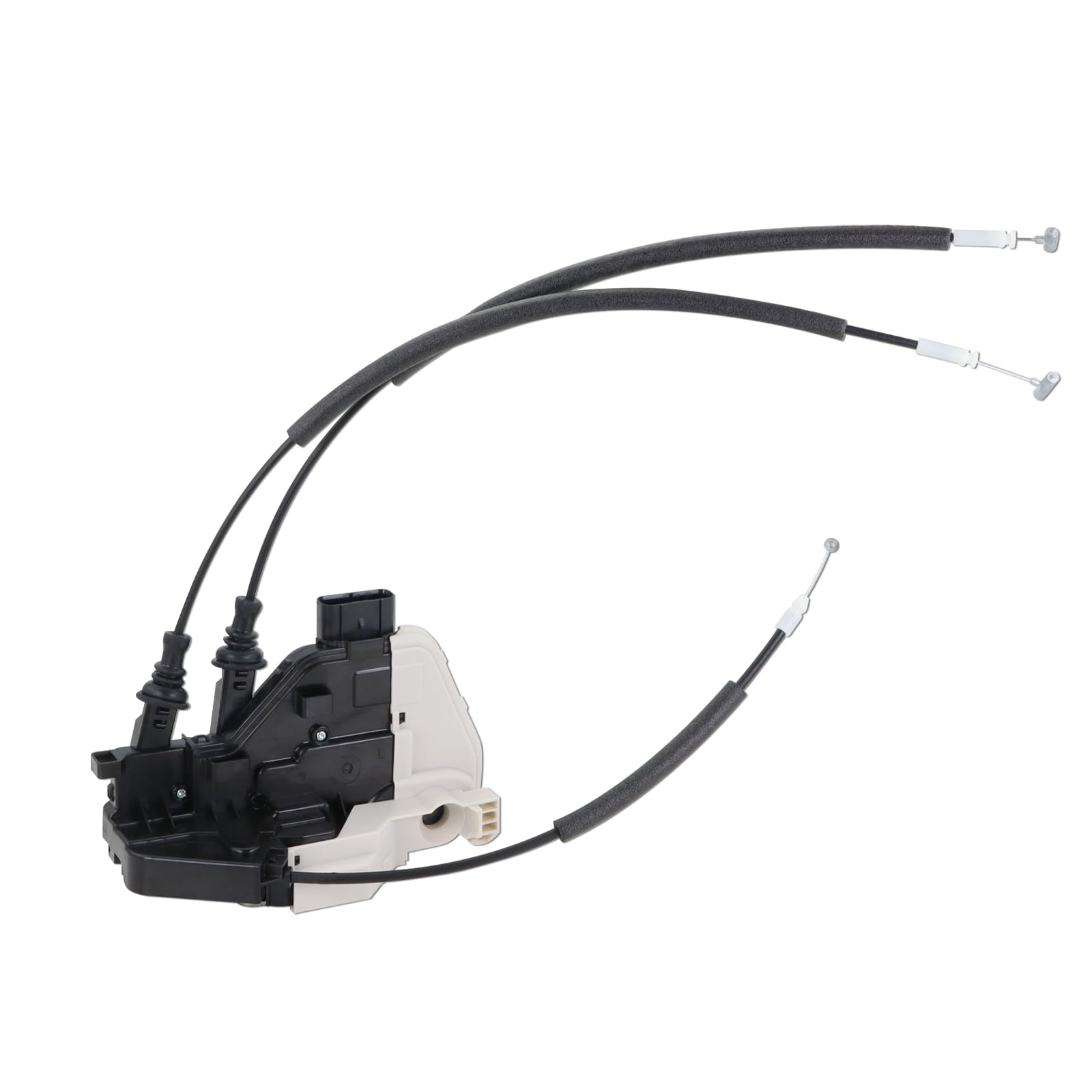 Qagea front-left door lock actuator close-up showing precise fit for reliable operation