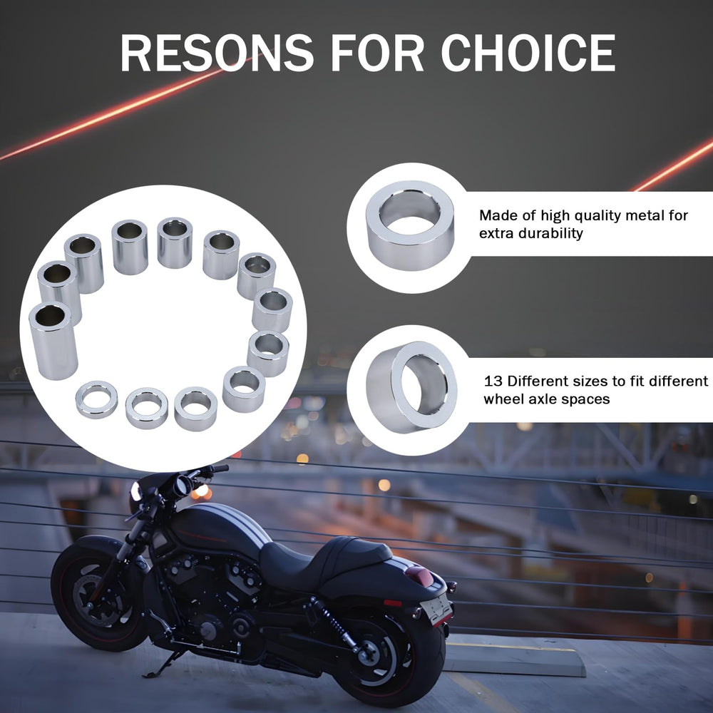 Qagea precision-fit spacers ensure hub contact.
