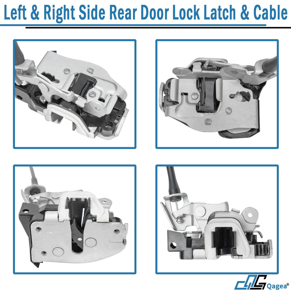 Qagea OEM replacement right rear door latch cable for Ford F-150, precise fit