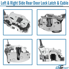 Qagea OEM replacement right rear door latch cable for Ford F-150, precise fit