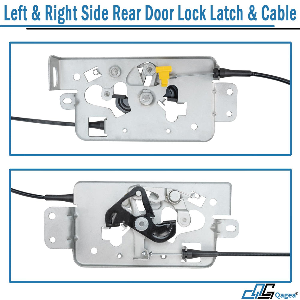 Qagea two-year warranty badge for rear door latch cable, reliable support