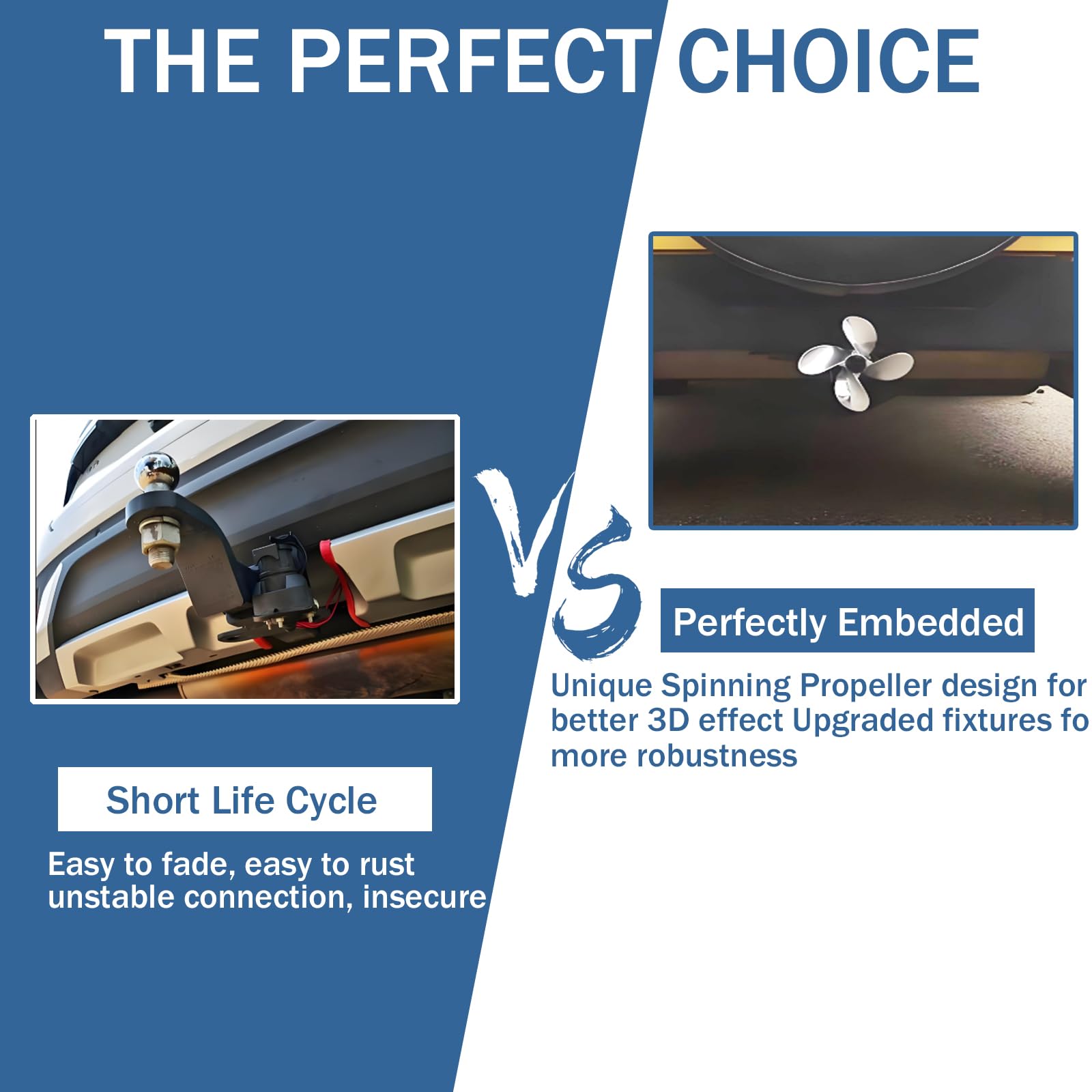 Qagea hitch cover includes pin and clip for secure setup