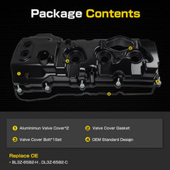 QBselecar valve cover bolts included for secure mounting