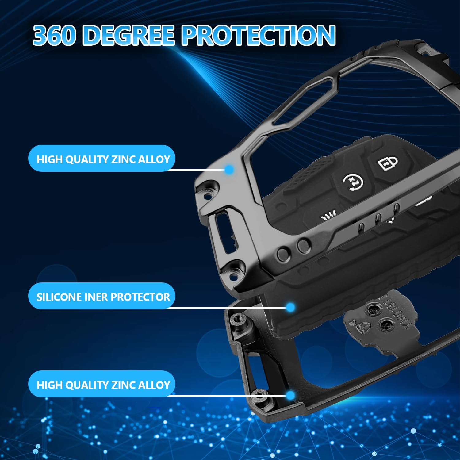 QBUC 360-degree protection with no signal interference
