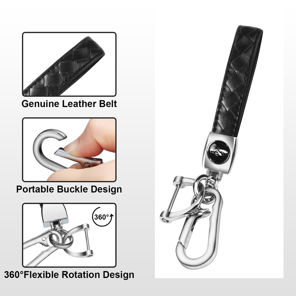 360 degree protection on the QBUC Toyota key fob cover prevents scratches and drops.