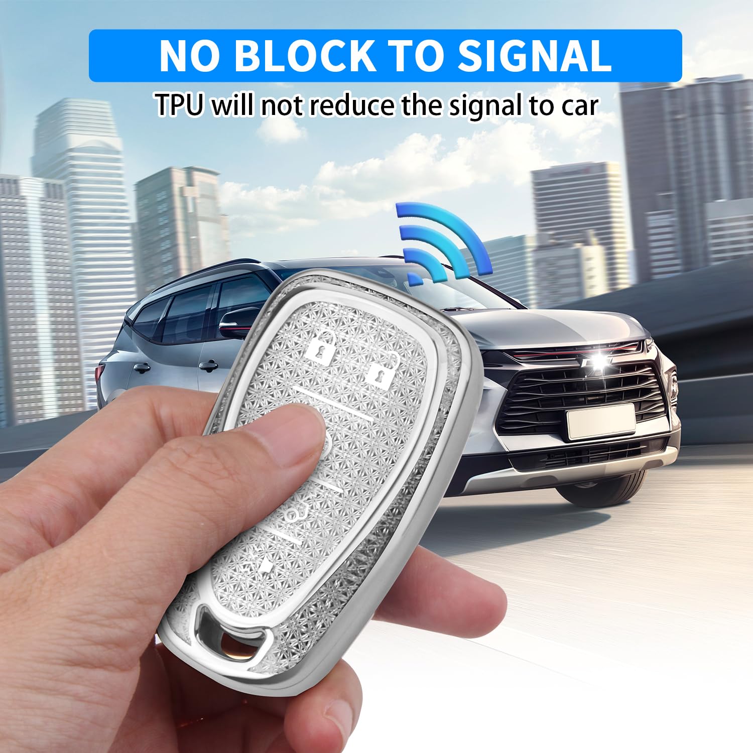 QBUC 360-degree protection guards Chevy keys from drops