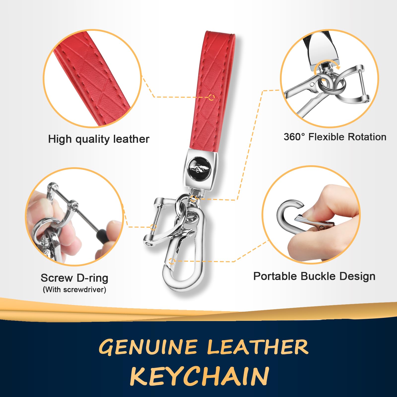 QBUC 6-button fob cover gives precise button access for Tahoe and Yukon.