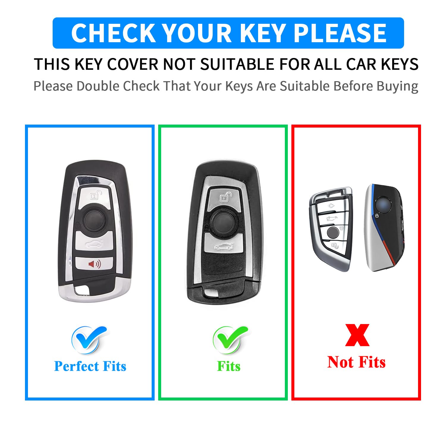 QBUC key fob cover shows 360-degree protection with silicone inner layer