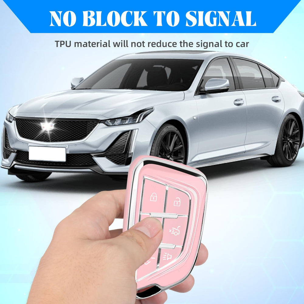 Includes key fob cover, keychain, and screwdriver for easy setup.