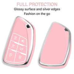 QBUC Chevy fob cover buttons accessible for easy operation