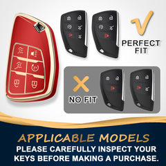 QBUC key fob cover with keychain offers convenient daily carry.