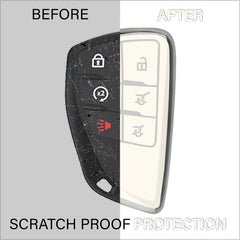 QBUC fit for 2021-2024 Chevy models, precise button access for easy remote use