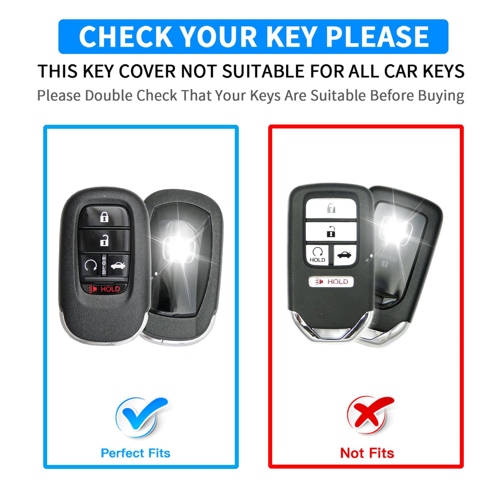 QBUC silicone case for fob adds soft touch and scratch protection