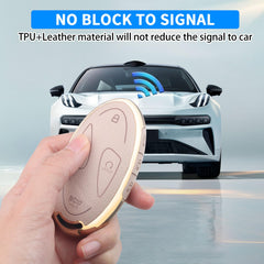 QBUC Hyundai key chain cream adds convenient, stylish key accessory