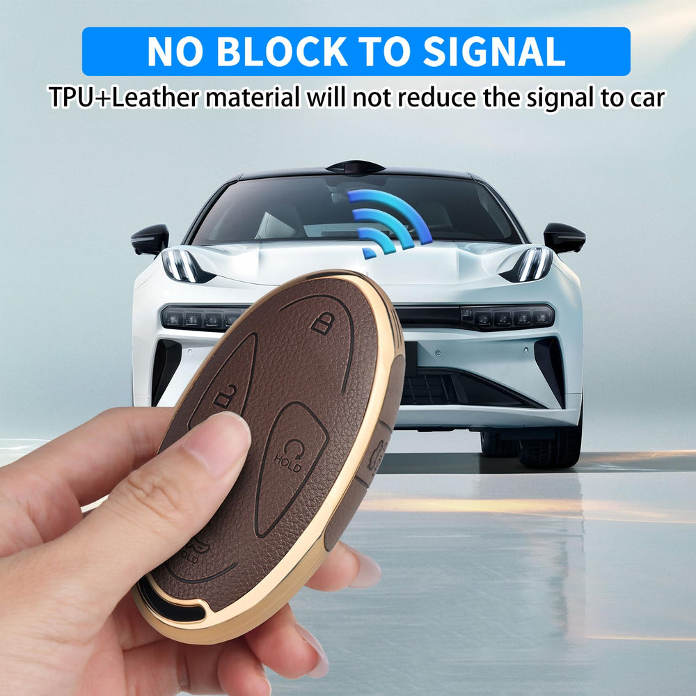 360-degree protection guards the fob from daily bumps and moisture.
