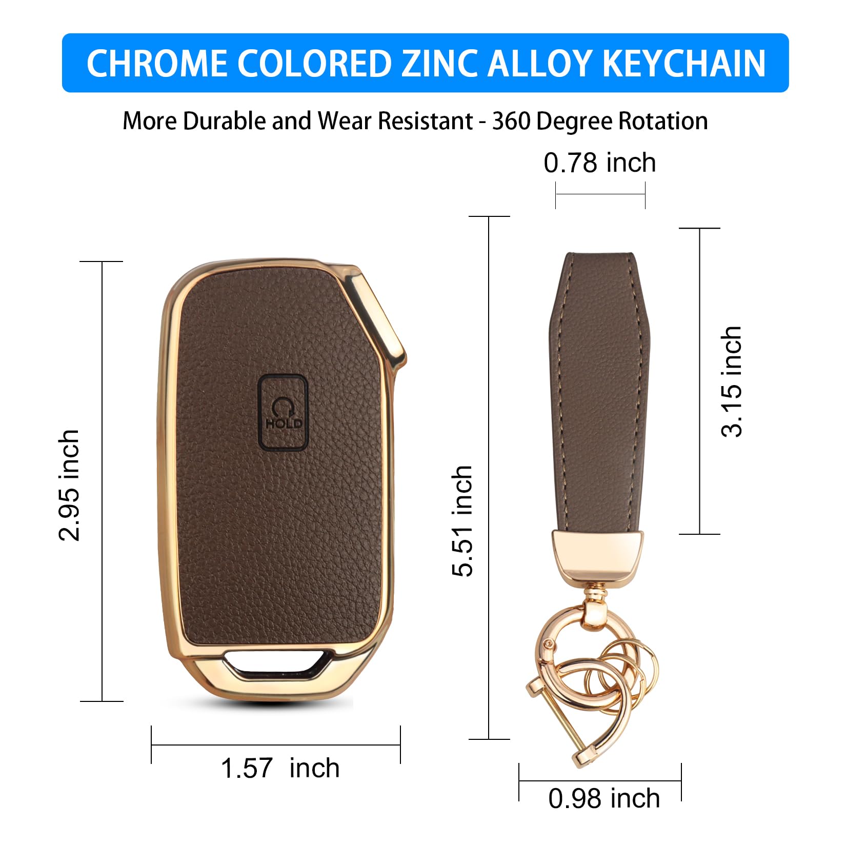 QBUC 360° protection for Kia key fob
