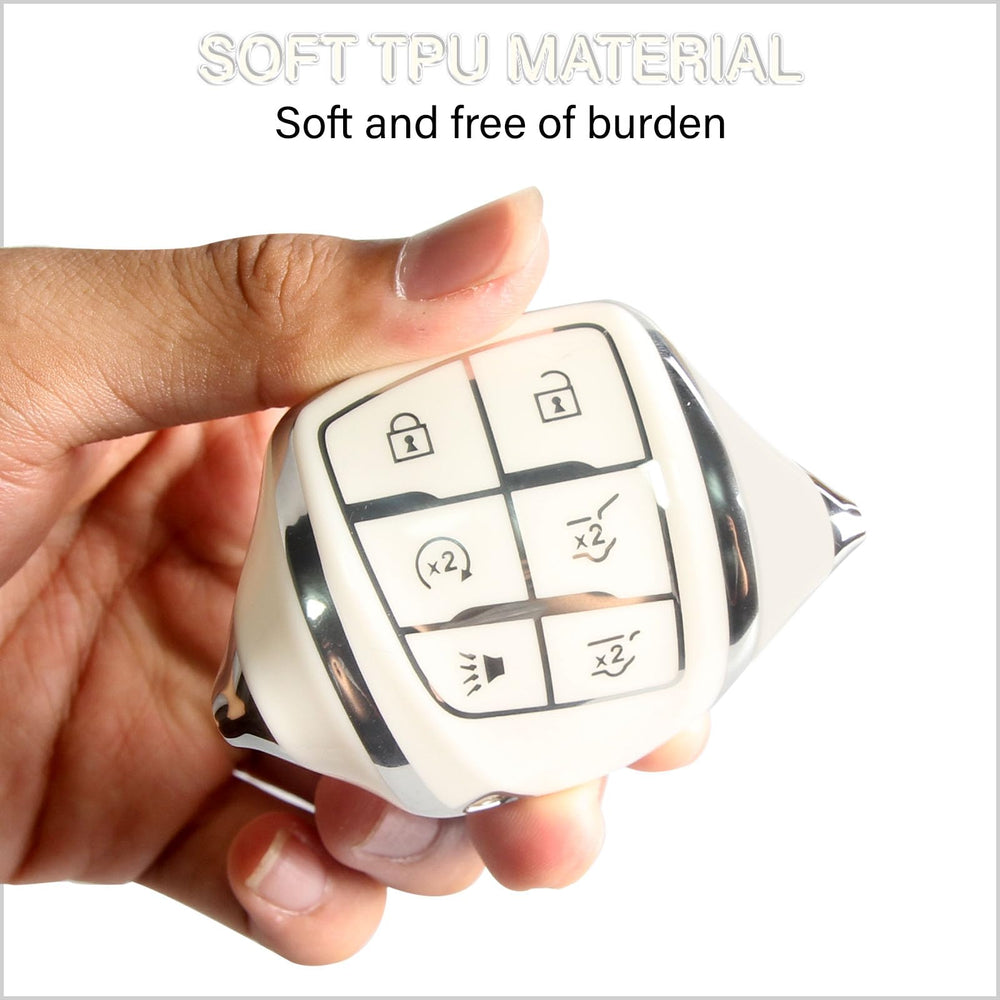 QBUC protection blocks dust and spills while keeping the fob slim