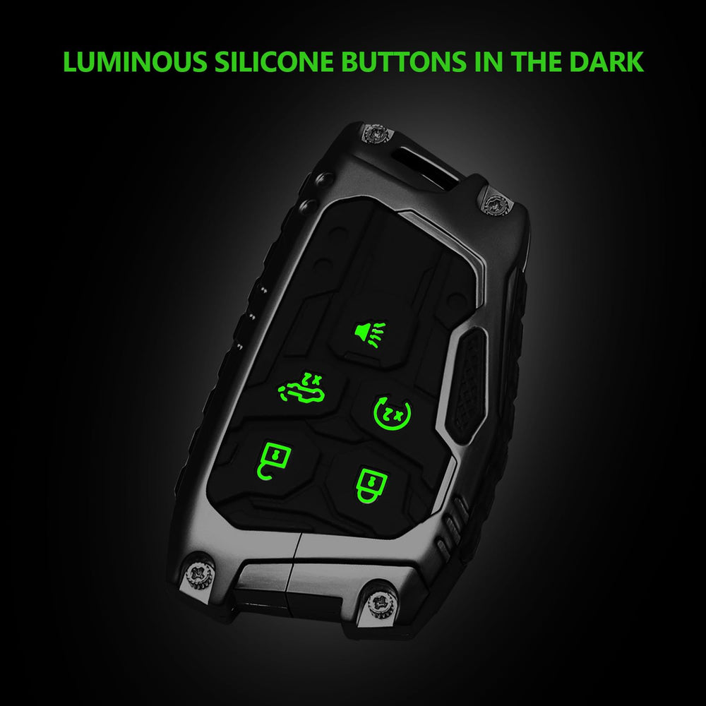 QBUC soft silicone buttons ensure comfortable presses and full function access