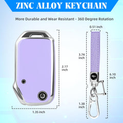 QBUC soft TPU key protector material offers slim protection without bulk