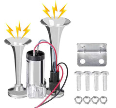 QDONGLAI 600DB horn trumpet for maximum loudness on busy roads