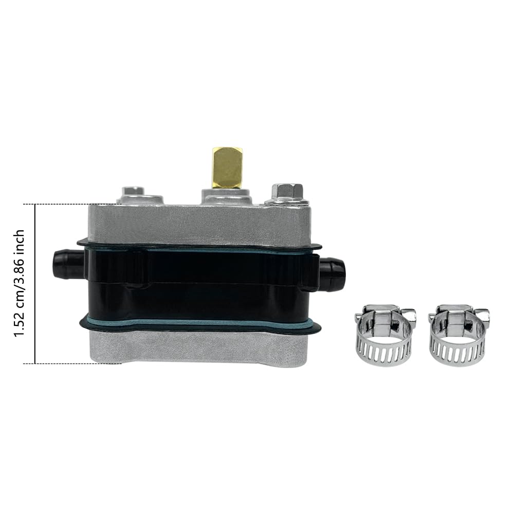 QFISH fuel pump 98766-C1 assembly view highlights robust marine construction.