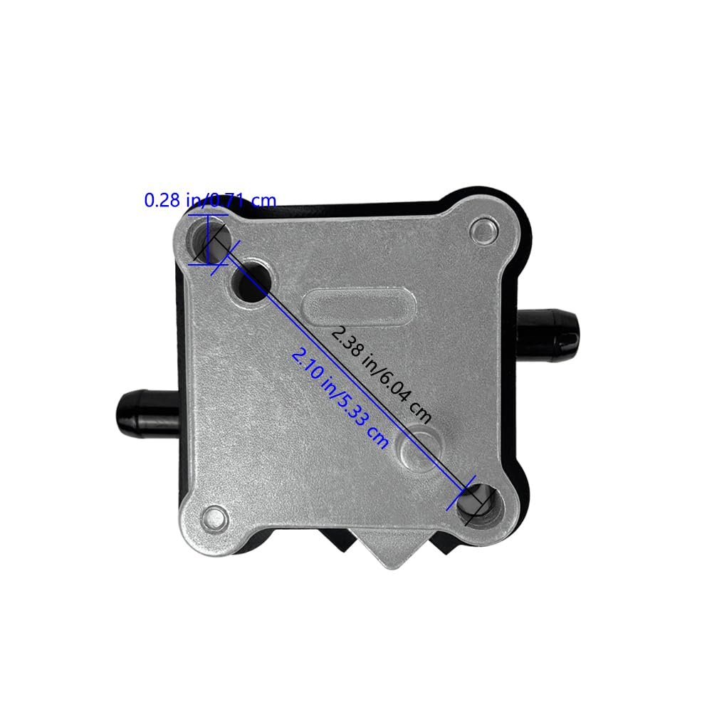 QFISH fuel pump 98766-C1 dust cover and clamps show included protective hardware.