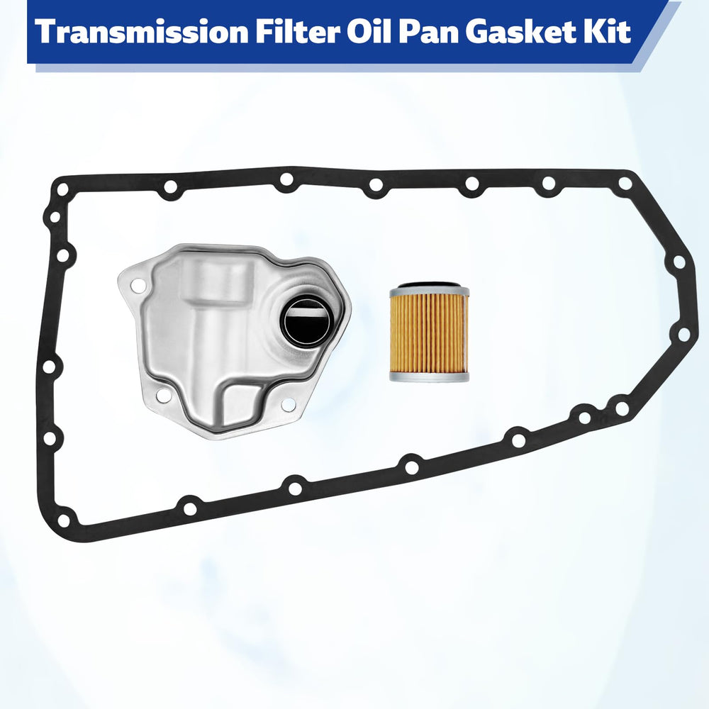QFISH JF011E CVT filter kit assembled view demonstrates ready-to-install practicality.