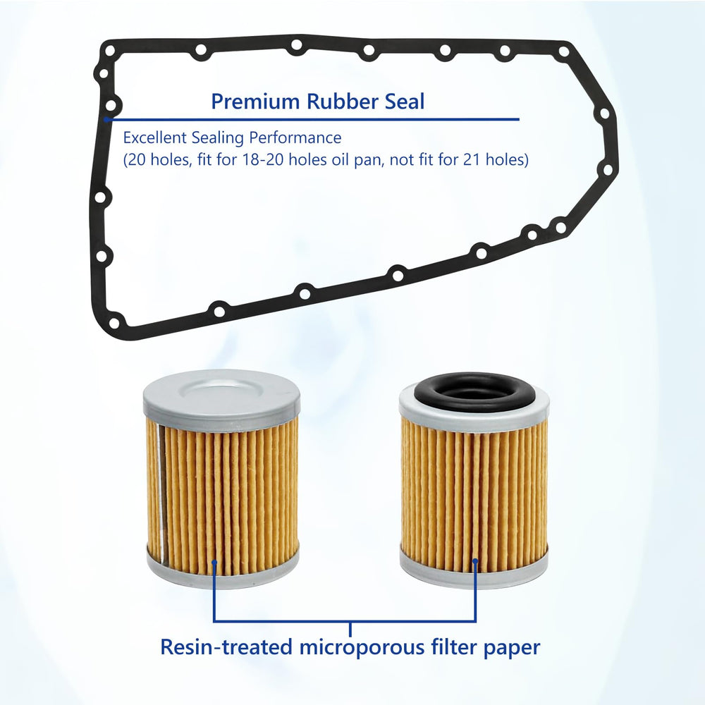 QFISH JF011E CVT kit side profile shows compact, space-saving design.