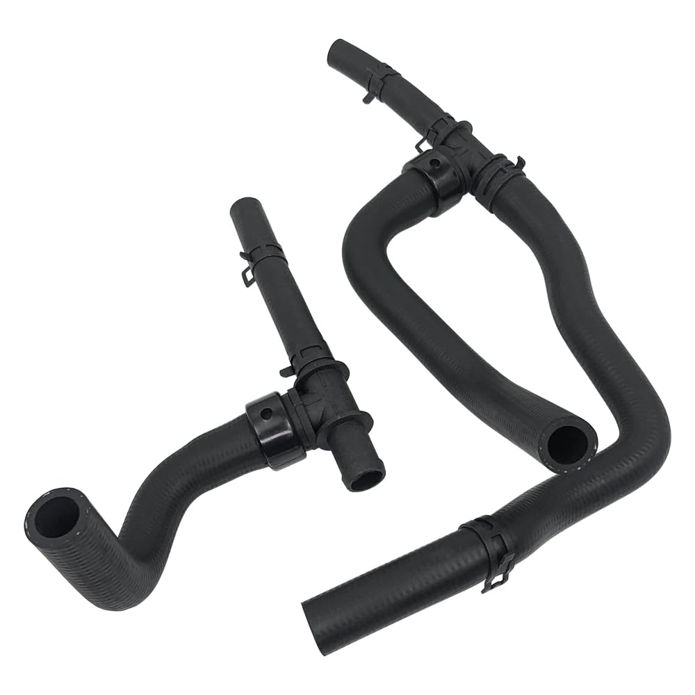 QFISH pack of 2 heater hoses—ready for installation