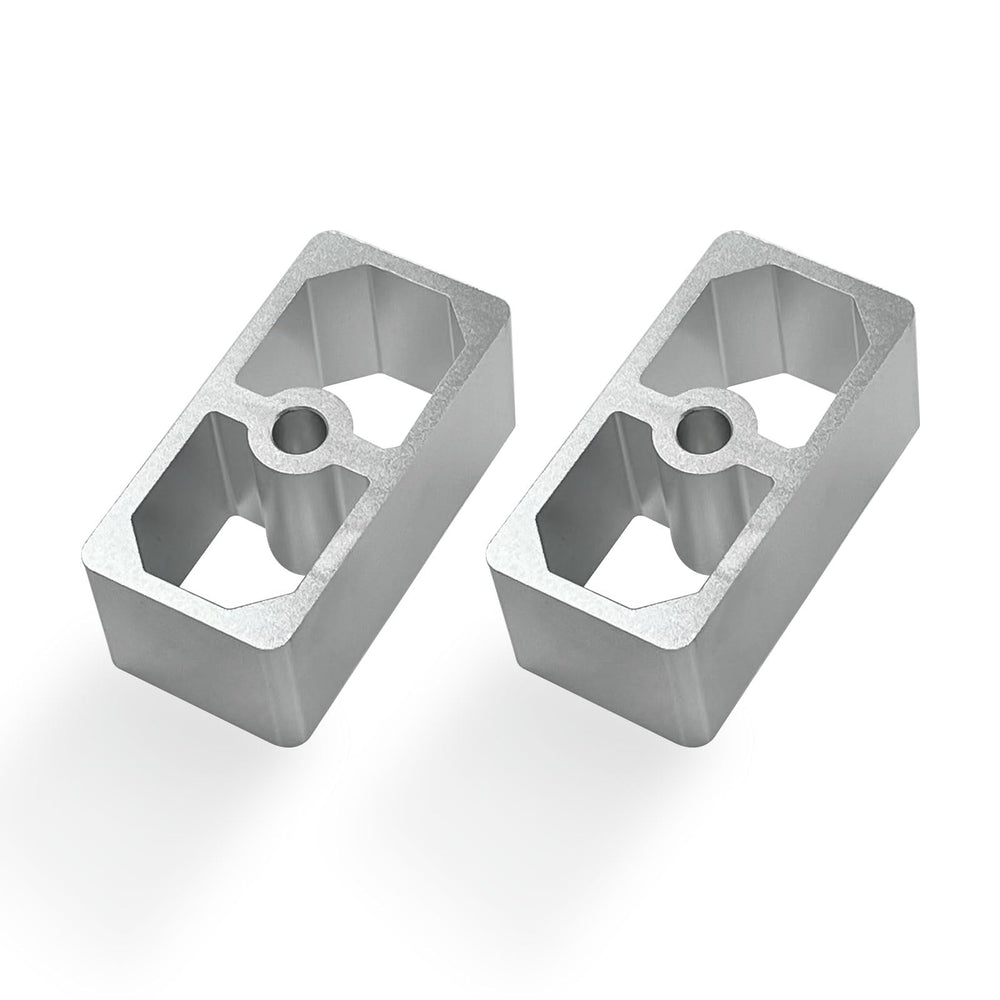 QGHAUC two-and-a-half-inch wide, five-inch long lowering block.