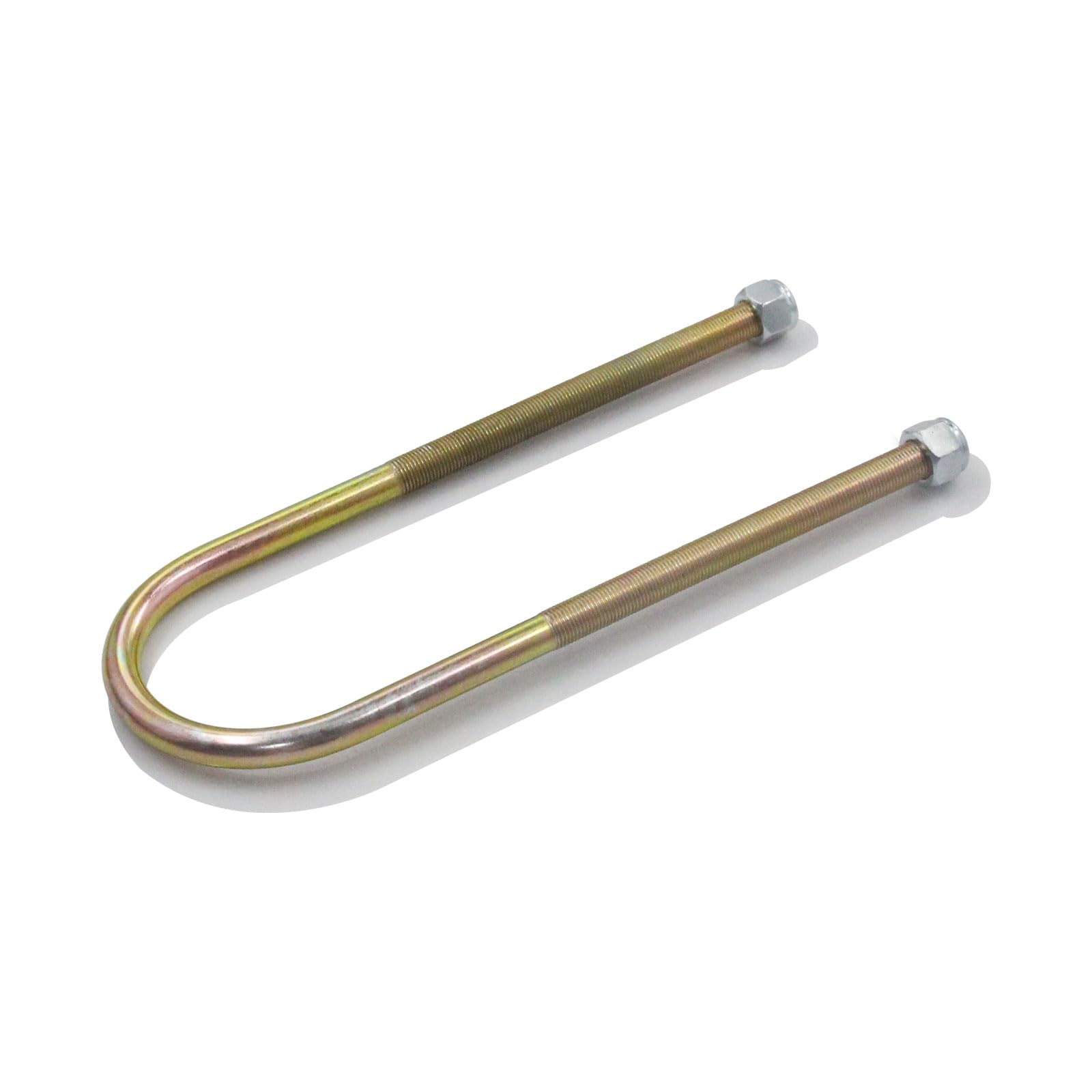 QGHAUC zinc-plated U-bolts provide corrosion resistance for long-term use.