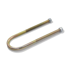 QGHAUC zinc-plated U-bolts provide corrosion resistance for long-term use.