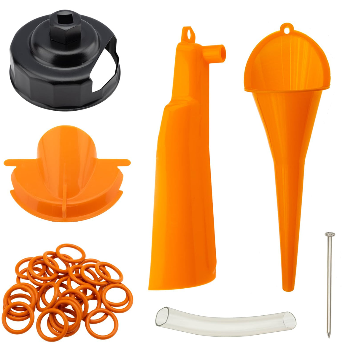 QHDSGZS oil change kit with Harley filter cap wrench for quick filter removal