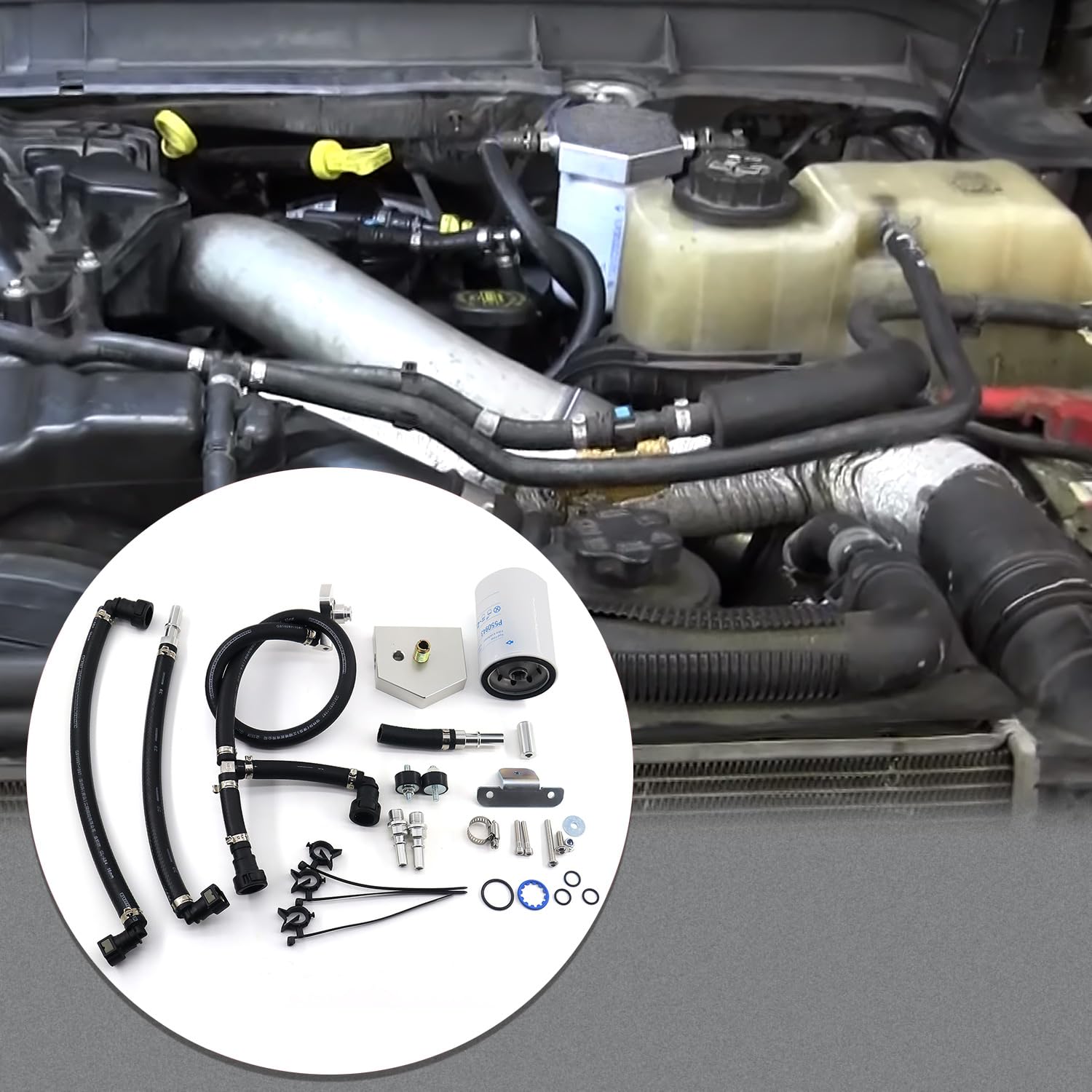 QHHR CP4 accessories kit highlighting included parts for a complete upgrade