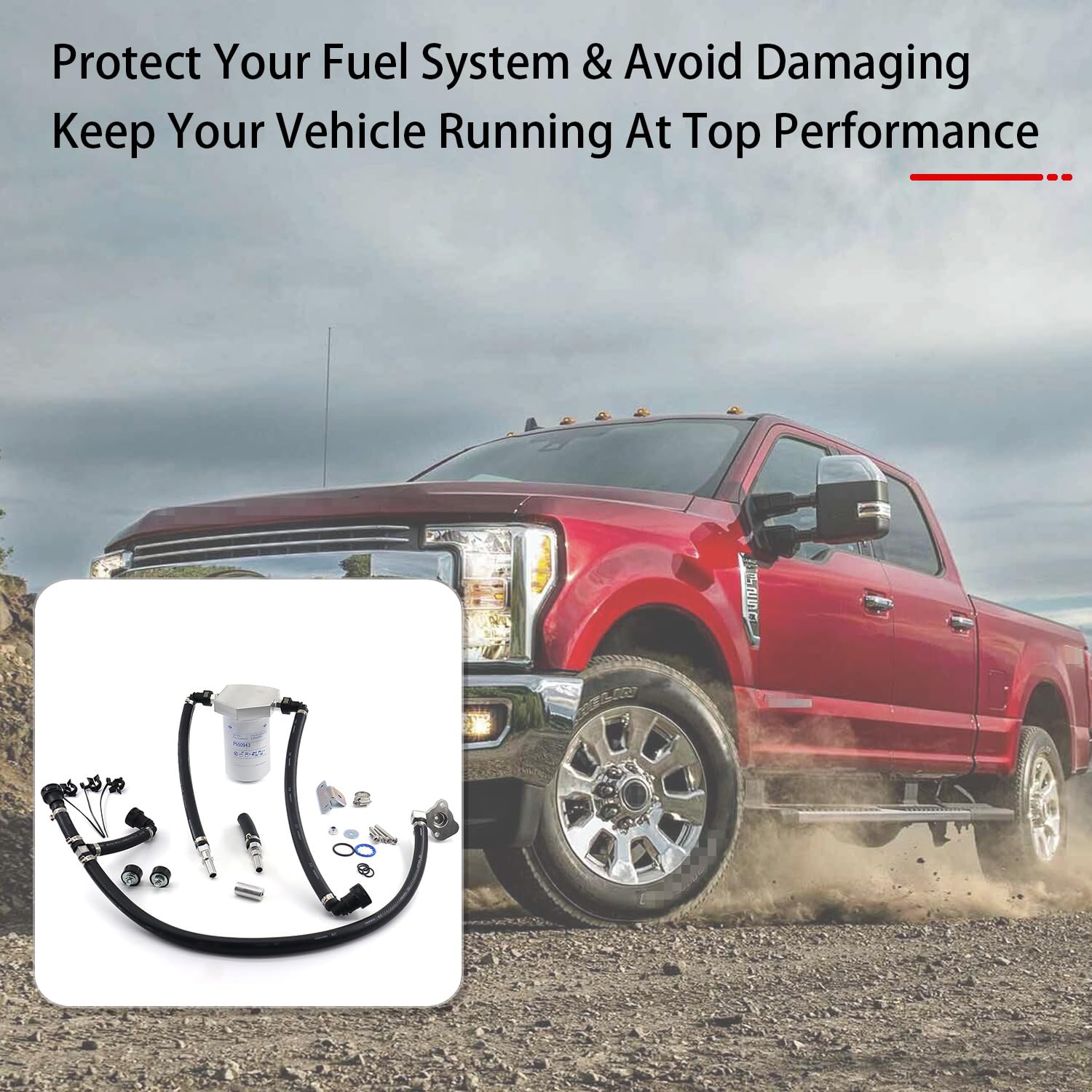 QHHR CP4 bracket demonstrates secure installation on Ford F-Series