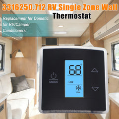 QHHR thermostat 3-wire connection supports simple RV installation.