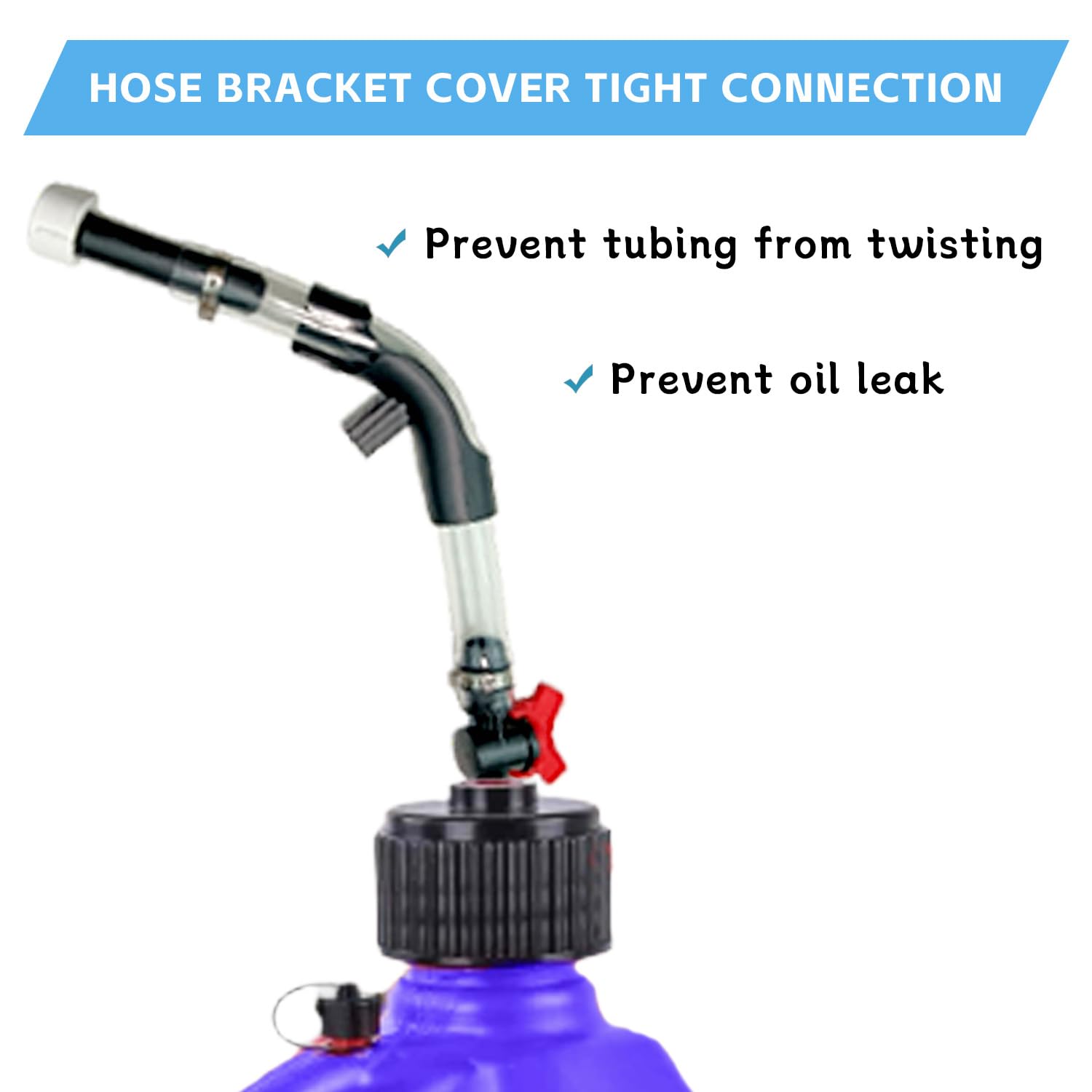 QIANQIAN durable replacement cap for reliable fuel jug performance