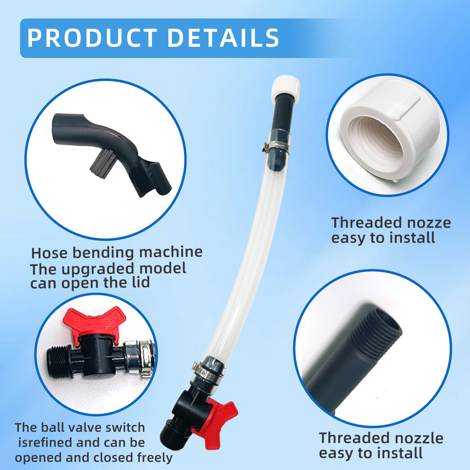 QIANQIAN easy-to-install cap ensures a tight seal with minimal effort.