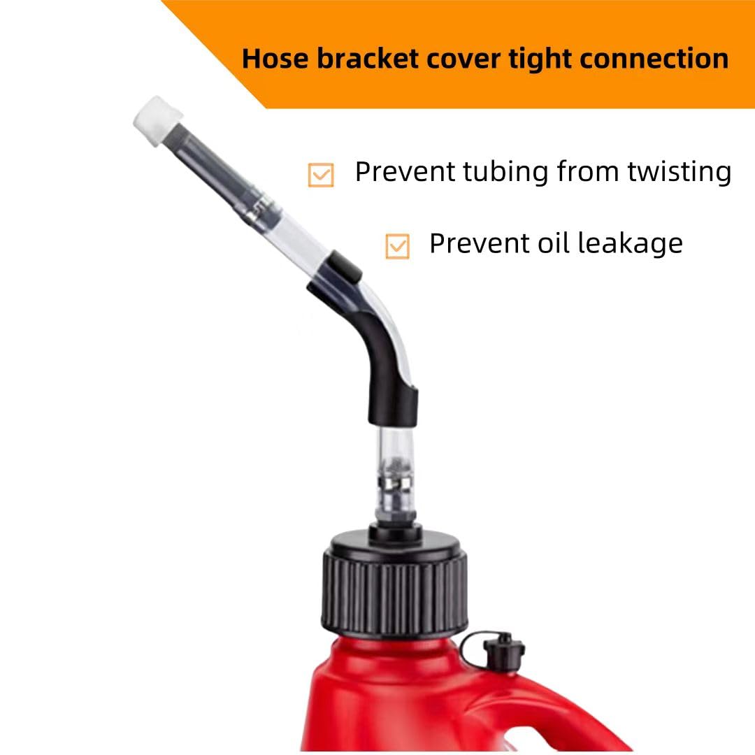 QIANQIAN gas can nozzle providing secure fit for controlled pours.