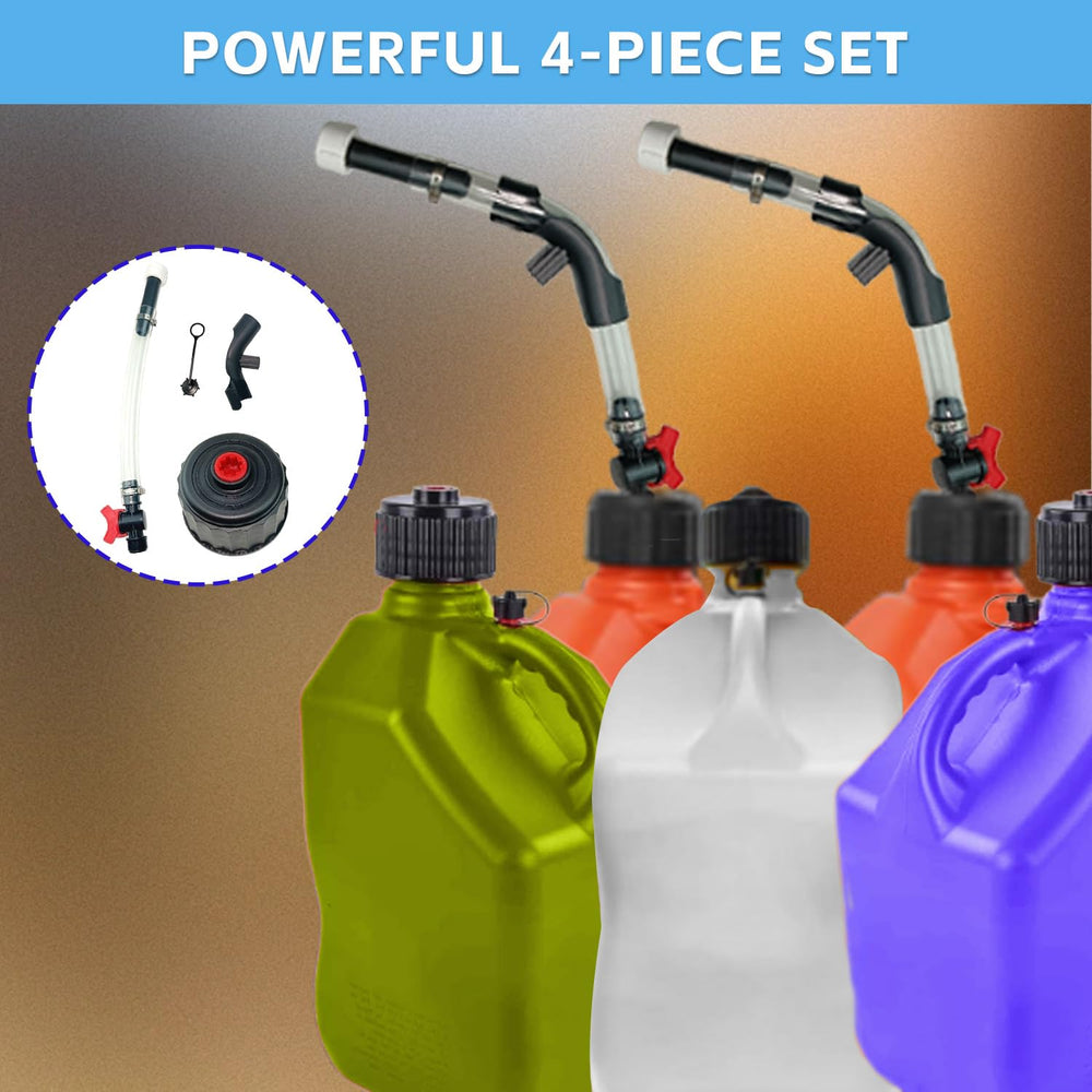 QIANQIAN included O-ring set seals the fuel tank cap securely.